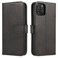 slomart magnet case eleganten ovitek etui ovitek z zavihkom in funkcijo stojala realme c31 črn