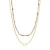 Luksuzna dvojna ogrlica Elegant 13041C100-99