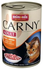 Animonda mokra hrana za odrasle mačke, govedina + piščanec, 6 x 400 g