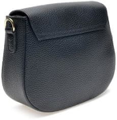 Carla Ferreri Ženska usnjena torba crossbody CF1777 Nero