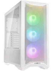 Lian Li Lancool II Mesh C RGB Snow Edition računalniško ohišje, RGB, ATX, Midi-Tower, belo