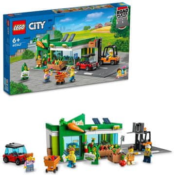 LEGO City 60347 Trgovina z živili