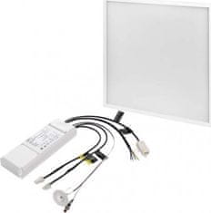 Emos LED plošča PROFI 60×60, kvadratna vgradna bela, 40W topla bela, UGR, za nujne primere
