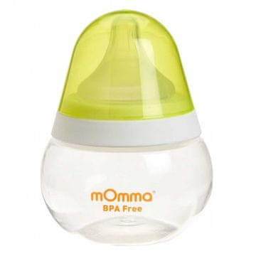 Otroška steklenička mOmma 250ml rumena