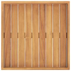 Vidaxl Servirni pladenj 50x50 cm trdna tikovina
