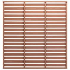 Vidaxl Ograjni panel WPC 180x180 cm rjav