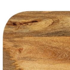 Vidaxl Pisalna miza 110x50x76 cm trden mangov les