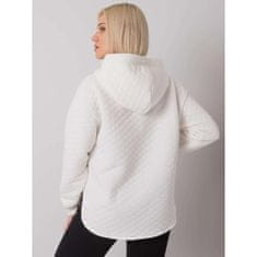 BASIC FEEL GOOD Ženska prešita jopa z zadrgo AREZZO ecru RV-BL-7451.23_381839 S-M
