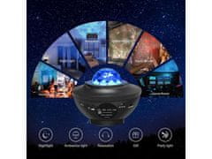 Alum online LED projektor za nočno nebo z zvoki