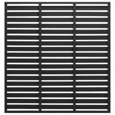 Vidaxl Ograjni panel WPC 180x180 cm črn