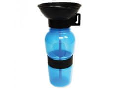 Zaparevrov Potovalna steklenička za pse s skledo, 500 ml