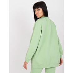 BASIC FEEL GOOD Ženska majica s kapuco VINAS zelena AP-BL-A-R001_385796 S-M