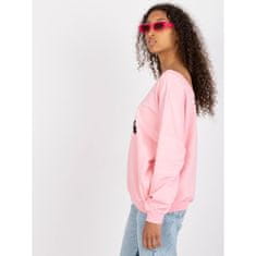 FANCY Ženska bluza GITY s potiskom GITY svetlo roza in črna FA-BL-7754.55P_386388 Univerzalni