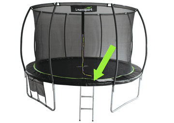 shumee Vzmetna prevleka za 6ft trampolin Sport Max črno-zelena