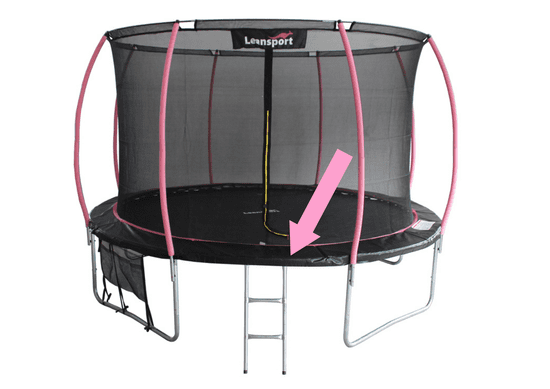 shumee Vzmetna prevleka za trampolin Sport Max 6ft črno-roza