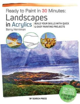 Rayher.	 Knjiga Landscapes in Acrylics
