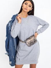 BASIC FEEL GOOD obleka Tensie siva L/XL