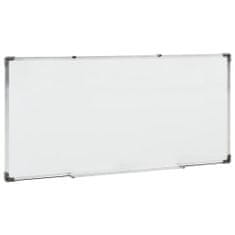 Greatstore Magnetna piši-briši tabla bela 110x60 cm jeklo