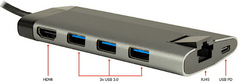 Argus GDC-802 priklopna postaja, USB-C 3.1, adapter (88885551)