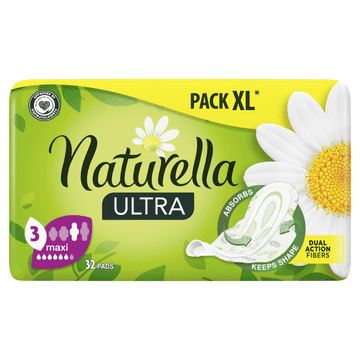 Naturella Ultra higienski vložki, Maxi, 3, 32 kosov