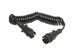 MULTIPA Priključni kabel spirala 2 x 7pin, 7 x 1 mm,