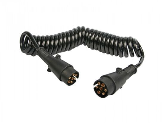 MULTIPA Priključni kabel spirala 2 x 7pin, 7 x 1 mm,