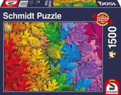 Schmidt Puzzle Barvni listi 1500 kosov
