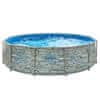 Bazen ELITE STONE s kovinsko konstrukcijo 3.66 x 0.91 m z opremo, kamen
