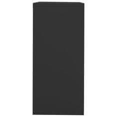 Vidaxl Arhivska omarica antracitna 90x46x103 cm jeklo