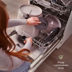 Skaza Bokashi Organko Essential kompostnik (15.3 L) + Base + posip 1 kg, siv