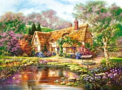 Castorland Puzzle Mrak ob ribniku 3000 kosov