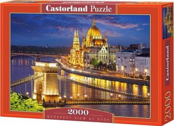 Castorland Puzzle Somrak v Budimpešti 2000 kosov