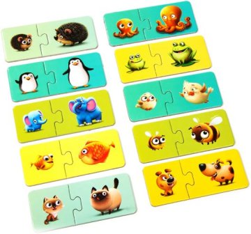Puzzlika Otroška sestavljanka PUZZLE “MOJA DRUŽINA”