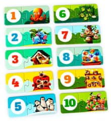 Puzzlika Sestavljanka za otroke PUZZLE “PRIJATELJI” Puzzlika