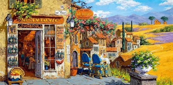 Castorland Puzzle Barve Toskane 4000 kosov