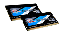 G.Skill Ripjaws RAM pomnilnik, DDR4, 16GB, 2x8GB, 3200MHz, CL22, SO-DIMM, 1.2V (F4-3200C22D-16GRS) - Odprta embalaža