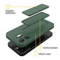 slomart wozinsky ohišje s stojalom silikonsko ohišje s stojalom samsung galaxy s21 5g mornarsko modro