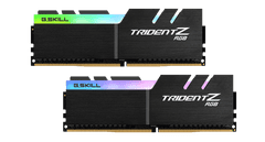 G.Skill Trident Z pomnilnik (RAM), RGB, DDR4, 32GB, 2x16GB, 3200MHz, CL16, 1.35V, XMP 2.0 (F4-3200C16D-32GTZRX)