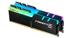 G.Skill Trident Z pomnilnik (RAM), RGB, DDR4, 32GB, 2x16GB, 3200MHz, CL16, 1.35V, XMP 2.0 (F4-3200C16D-32GTZRX)