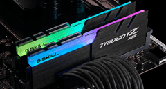 G.Skill Trident Z pomnilnik (RAM), RGB, DDR4, 32GB, 2x16GB, 3200MHz, CL16, 1.35V, XMP 2.0 (F4-3200C16D-32GTZRX)