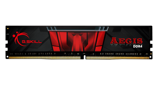 G.Skill Aegis pomnilnik (RAM), DDR4, 16GB, 2666MHz, CL19, 1.2V (F4-2666C19S-16GIS)