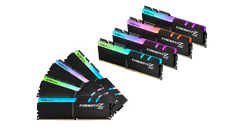 G.Skill Trident Z pomnilnik RAM, RGB, DDR4, 64GB, 8x8GB, 4000MHz, CL18, 1.35V, XMP 2.0 (F4-4000C18Q2-64GTZR)