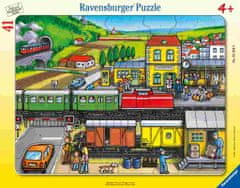 Ravensburger Vožnja z vlakom sestavljanka, 41 delov