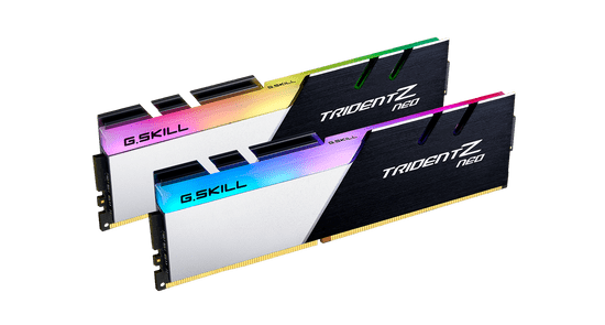 G.Skill Trident Z Neo pomnilnik RAM, za AMD, DDR4, 64GB, 2x32GB, 3200MHz, CL16, 1.35V, XMP 2.0 (F4-3200C16D-64GTZN)