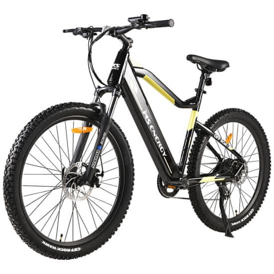 MS ENERGY električno kolo m10, gorsko, 27.5, 250W 30Nm, 8 prestav Shimano, do 100km, do 25km/h, 36V 13Ah baterija