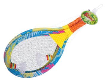 WOWO LED komplet za badminton - 2 loparja in perjanice