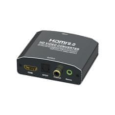 shumee Razdelilnik HDMI-HDMI + avdio SPDIF ali R/L SPH-AE09