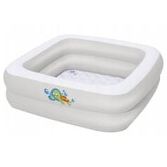 Bestway Bestway napihljiva potovalna kopalna kad za otroke 86 x 86 x 25 cm