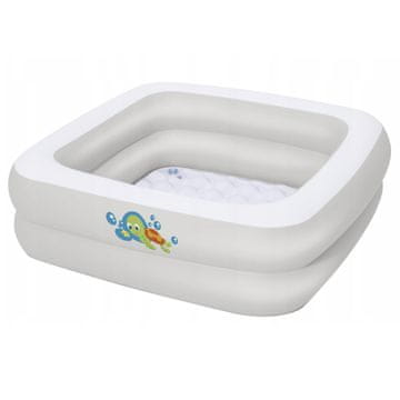 Bestway Bestway napihljiva potovalna kopalna kad za otroke 86 x 86 x 25 cm