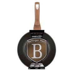 Berlingerhaus Wok z marmornato površino 30 cm Rosegold Metallic Line BH-6171